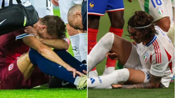 Martin Odegaard and Riccardo Calafiori both suffered injured on international duty 